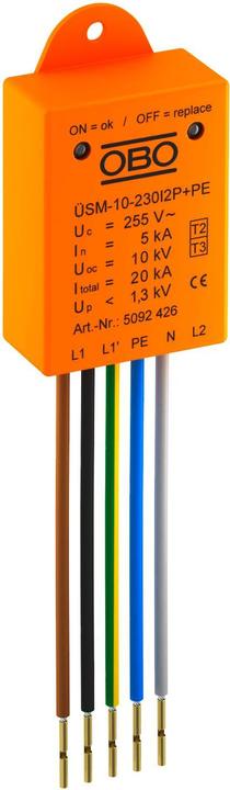 Actual product image OBO Bettermann Overvoltage protection module phases