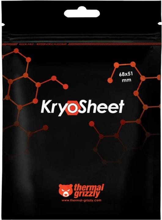 Actual product image Thermal Grizzly Cryosheet 68 x 51