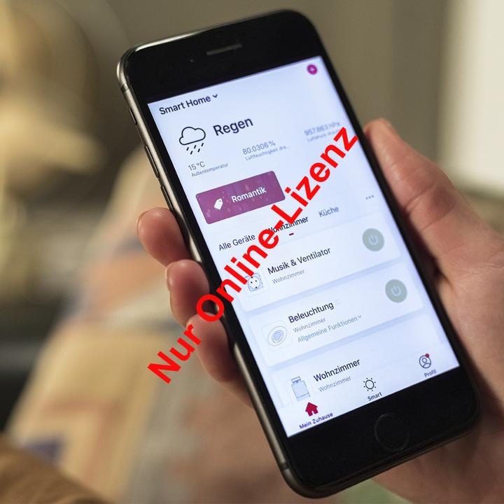 Produktbild Hama WLAN LED-Einbauspot, 5W, per Sprache/App steuern, verstellbar, 3er, S-Nick. (380 lm)