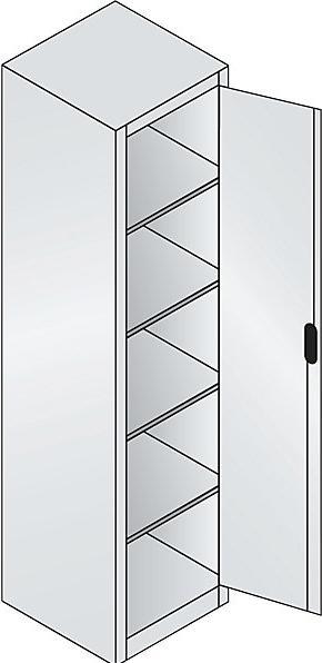Image du produit C+P Armoire universelle ACURADO (50 x 50 x 195 cm)