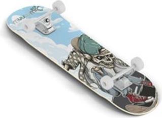 Actual product image Muuwmi compatible skateboard Abec 5 Skull | 540 (21.26")