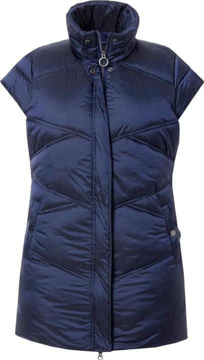Produktbild Ulla Popken Steppweste, wasserabweisend, Stehkragen, 2-Wege-Zipper (56)