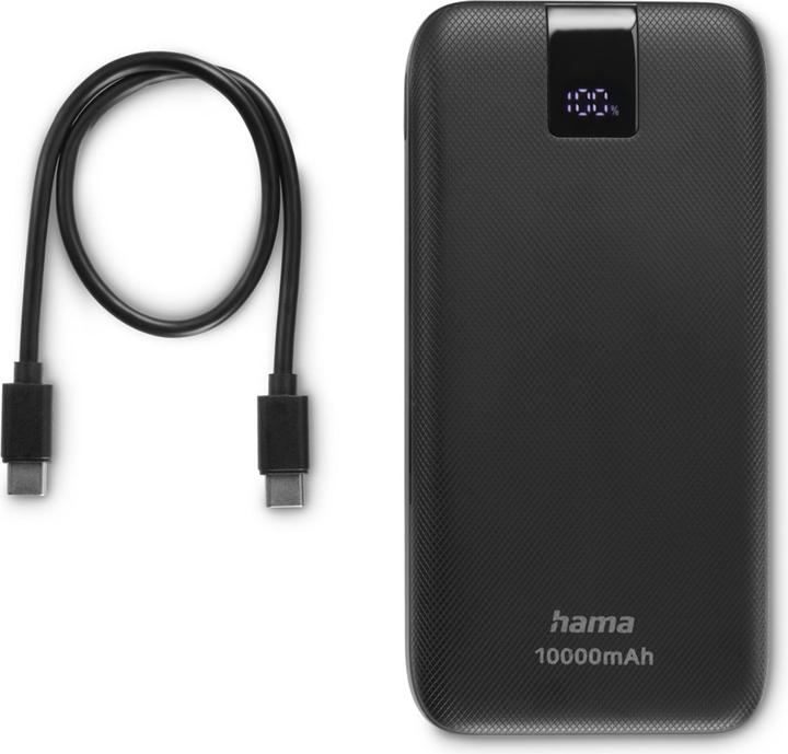 Actual product image Hama PD 10 (10000 mAh, 20 W, 37 Wh)