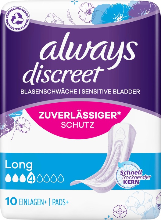 Produktbild Always Discreet Long (10 x, Large)