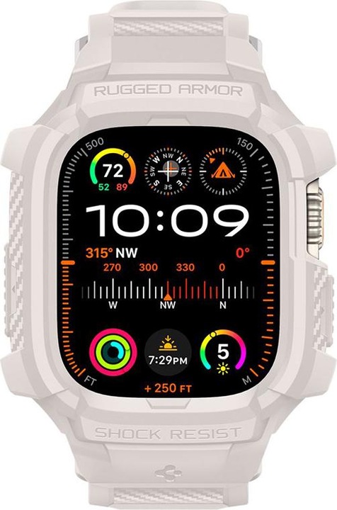 Actual product image Spigen Appl Watch Ultr 2/1 RugArmProDnBg