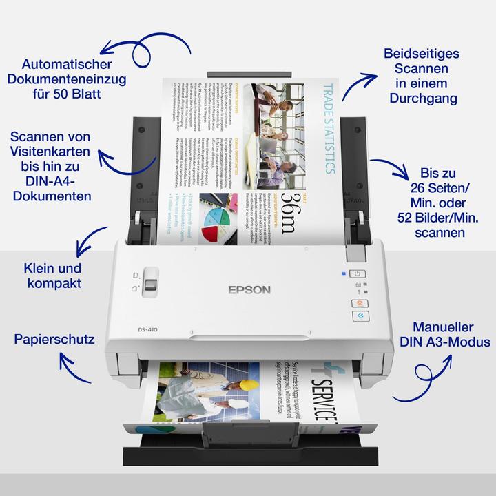 Productafbeelding Epson DS-410 WorkForce (USB)