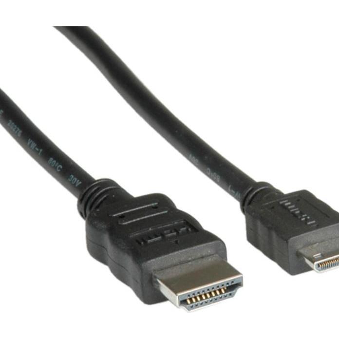 Value HDMI (Typ A) — mini HDMI (Typ C) (2 m, HDMI), Video Kabel