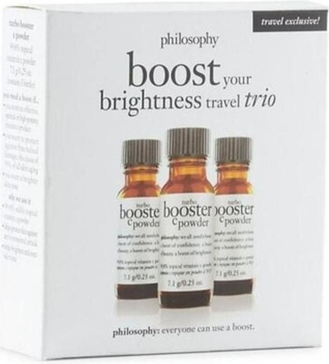 Image du produit philosophy Set Trio Boost Your Brightness (Kit de soins du visage)
