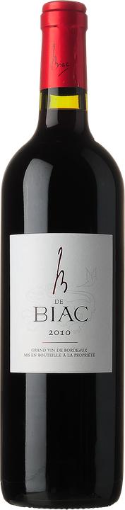 Produktbild Château Biac B de Biac (1 x 75 cl, 2012)