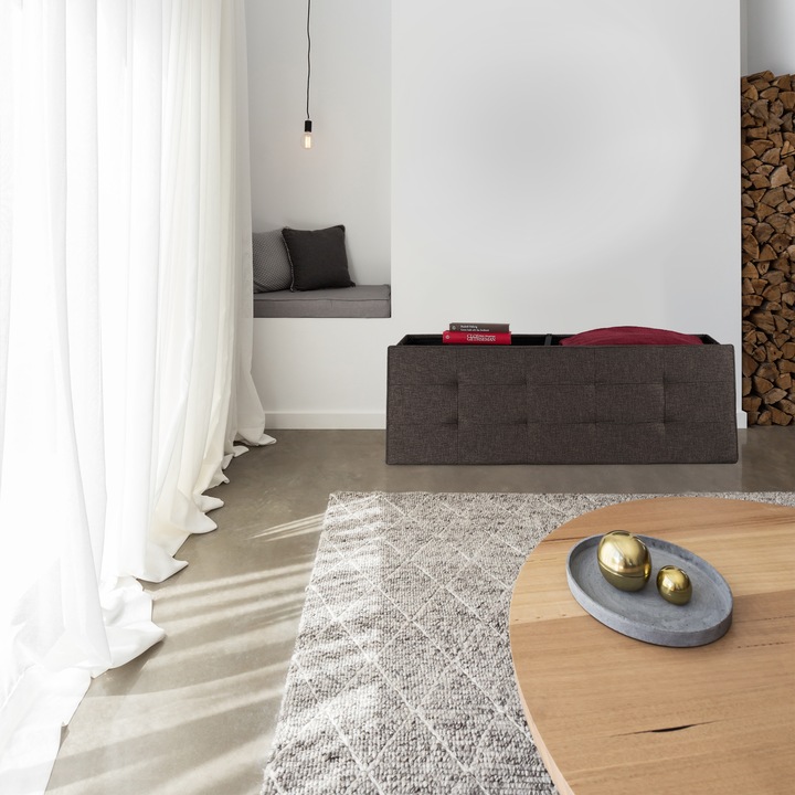Image du produit Relaxdays Banquette rangement, spacieuse (110 cm)