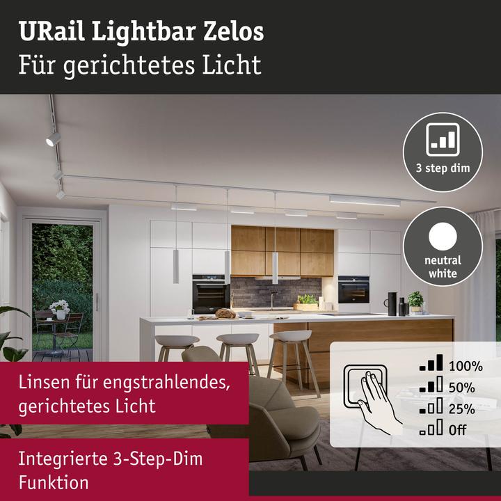 Productafbeelding Paulmann URail Lightbar Zelos (1300 lm)
