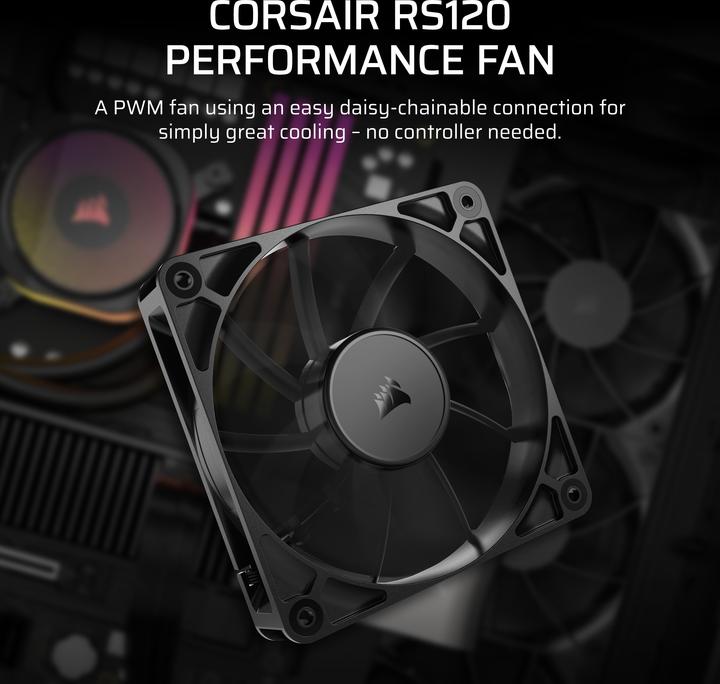 Productafbeelding Corsair RS120 (120 mm, 1 x)
