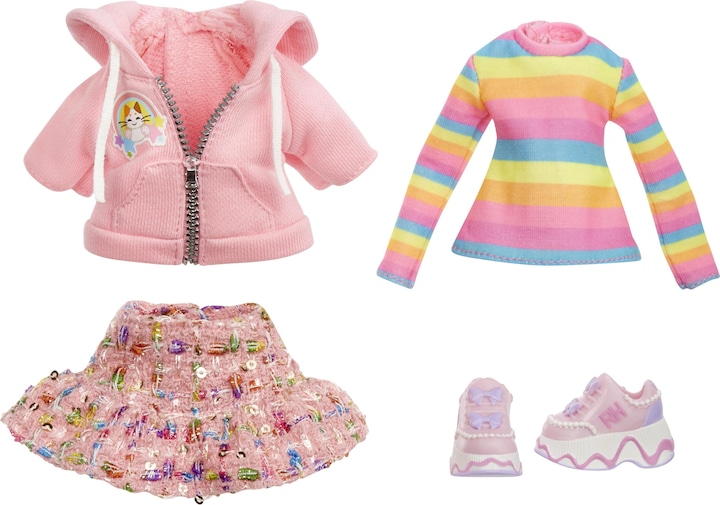 Actual product image Rainbow High Sparkle & Shine Fashiondukke - ROSETTA (Pink)