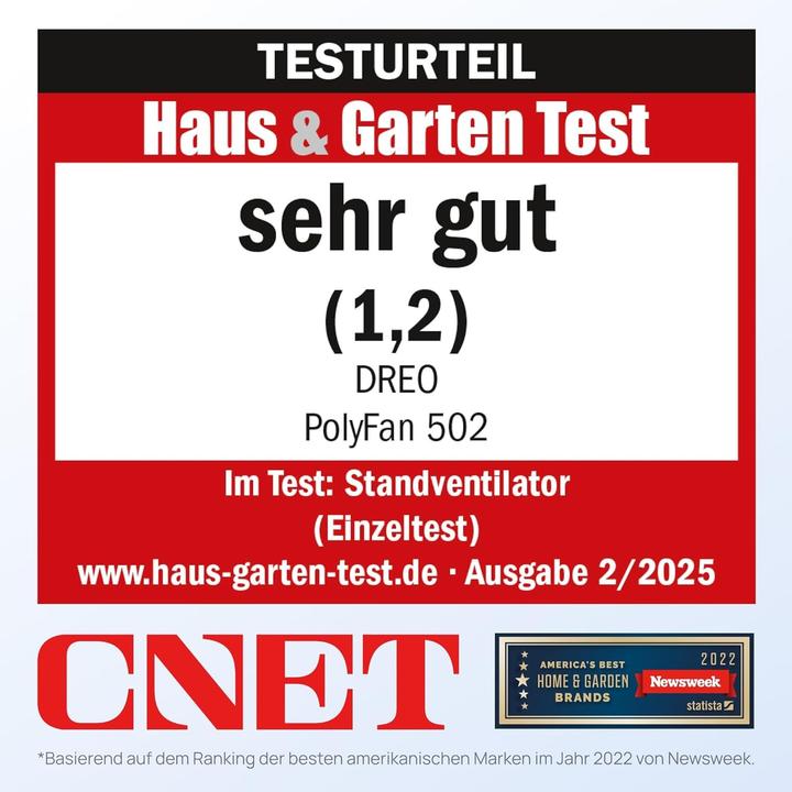 Produktbild Dreo PolyFan Standventilator (23 dB)