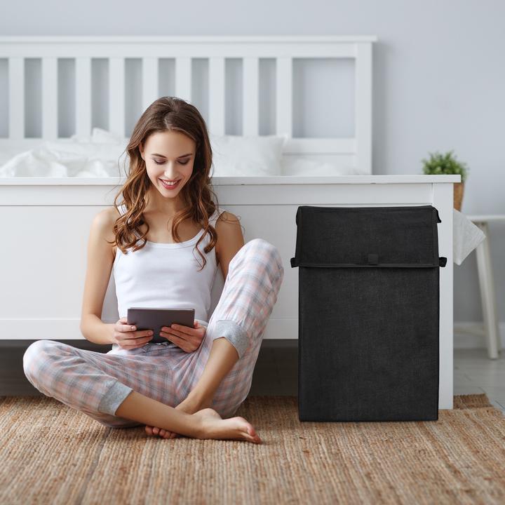 Immagine prodotto Relaxdays Cesto portabiancheria (56 l)