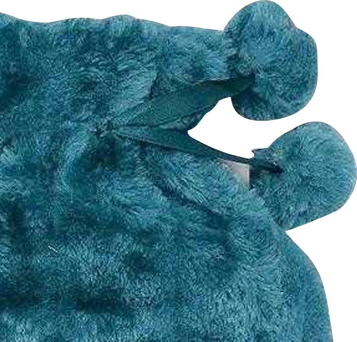 Produktbild Life Wärmflasche Fellbezug Grün 1.8L (1.80 l, Bettflasche mit Bezug)