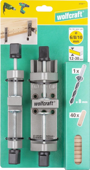 Immagine prodotto wolfcraft Set universale di tasselli in legno (40 pz.)
