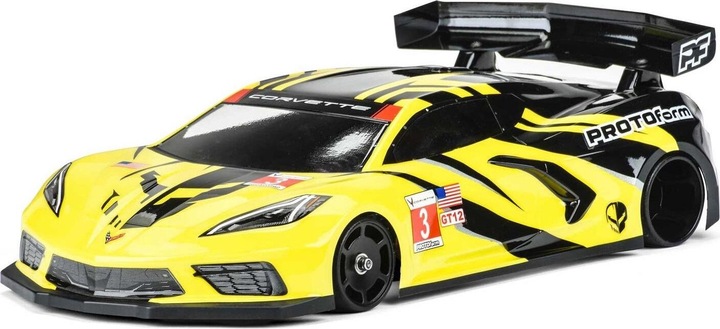 Produktbild Proline Karosserie Chevrolet Corvette C8 unlackiert, 1:12