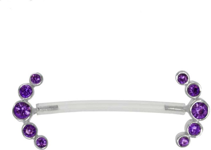 Violet, Silver, Transparent