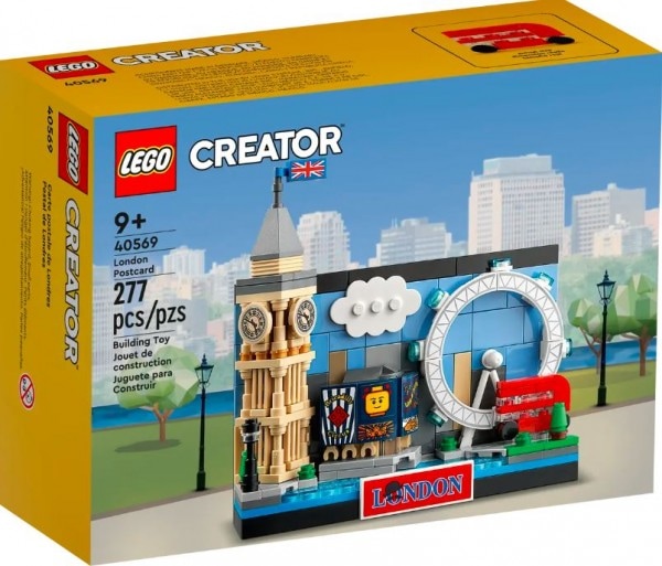 Image du produit LEGO Carte postale Creator de Londres (40569, LEGO Creator 3-in-1)