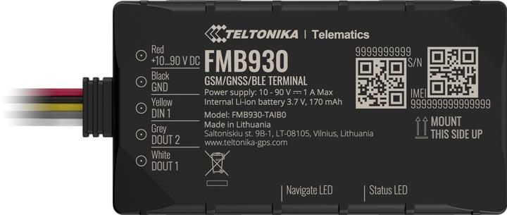 Teltonika Telematics FMB930 Basic Tracker
