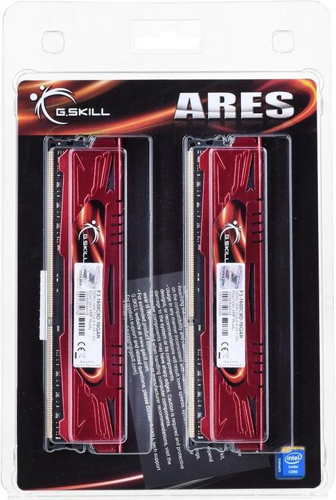 Produktbild G.Skill Ares (2 x 8GB, 1600 MHz, DDR3-RAM, DIMM)