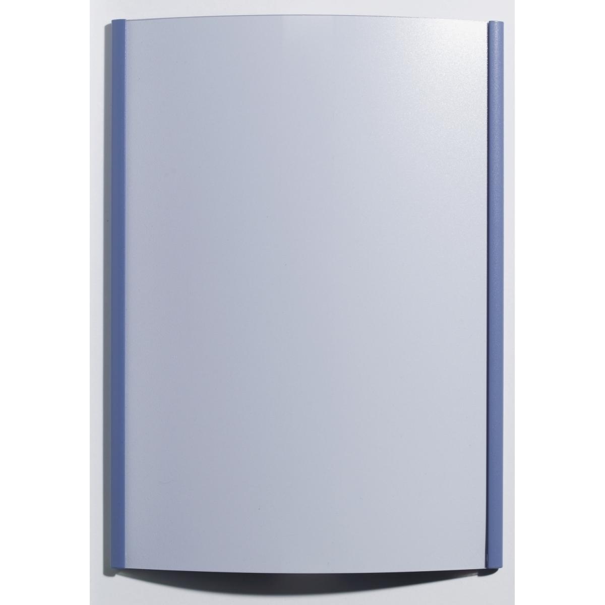 Ultradex, Informationsschild, Türschild Serie Color 170x122mm Aluminium gewölbt blau