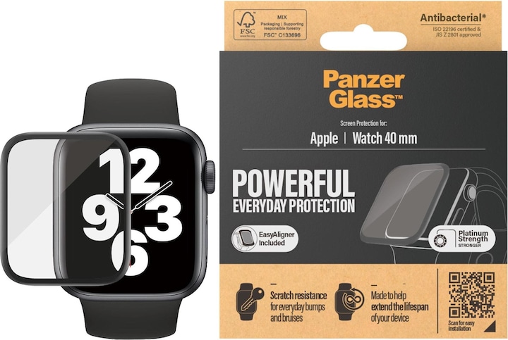 Actual product image PanzerGlass Screen protector Apple Watch 40 mm