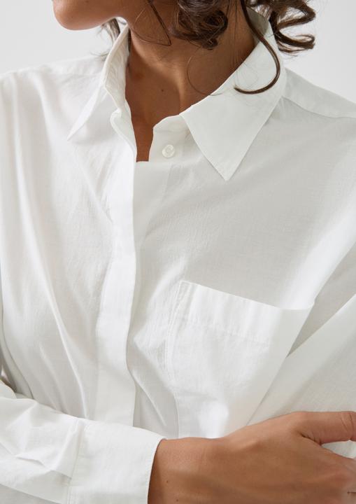 Immagine prodotto s.Oliver Leichte Hemdbluse aus Baumwollvoile mit Schleifendetail (48)