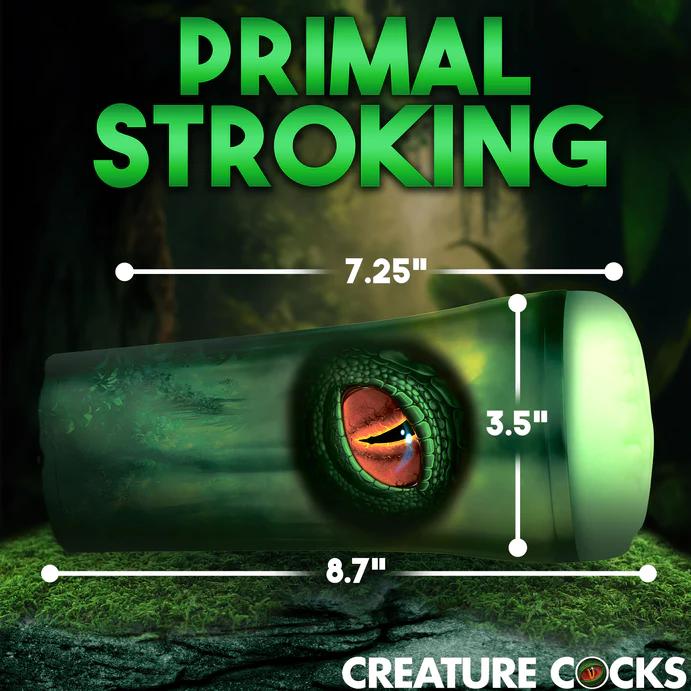 Actual product image Creature Cocks Raptor - Reptile Stroker