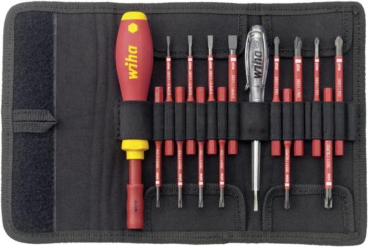 Image du produit Wiha Bithalter SoftFinish electric slimVario (Cruciforme PZ, Recouvrement cruciforme Phillipps (PH), TX, Vis fendues)