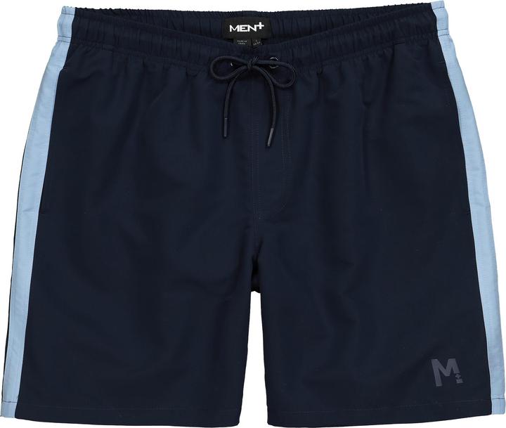 Actual product image Men+ Badeshorts, Bauchfit, Seitenstreifen, Elastikbund (L)