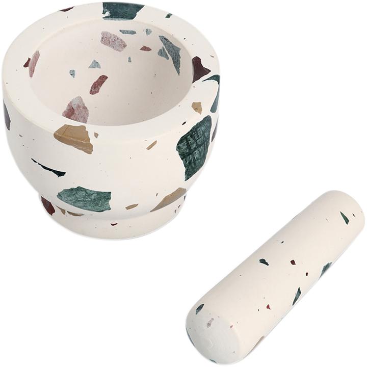 Productafbeelding Zeller Present Mörser mit Stössel Terrazzo