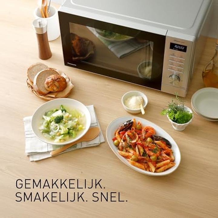 Actual product image Panasonic Solo-Mikrowelle NN-SD36QSEPG mit Auftaufunktion 29 l (29 l)