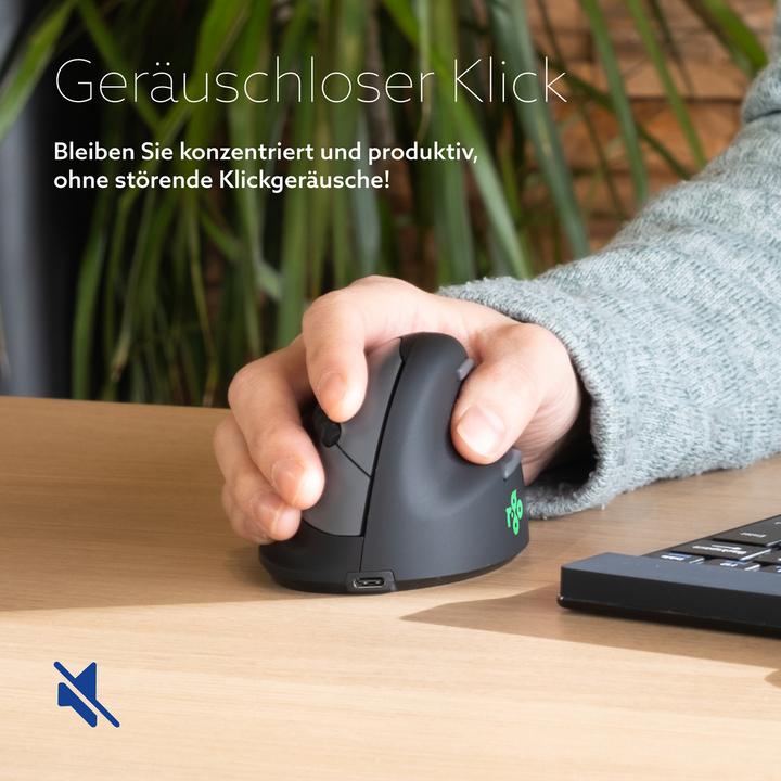 Actual product image R-Go Tools R-Go Mouse HE Break ergonomic right Bluetooth small black (Wireless)