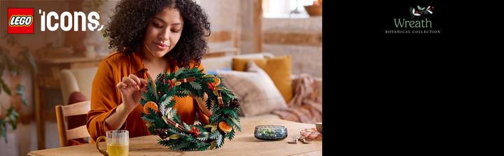 Image du produit LEGO Couronne de Noël (10340, LEGO Icons)
