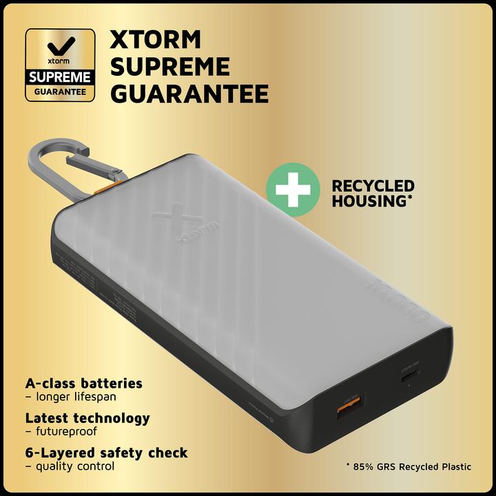 Immagine prodotto Xtorm 15W, 1x USB-C, 1x USB-A Solar Power Bank (10000 mAh, 15 W, 37 Wh)
