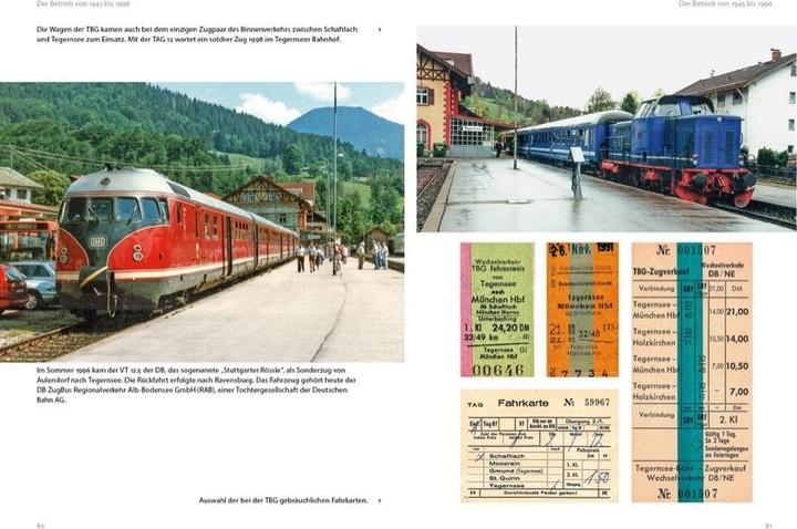 Actual product image Eisenbahnen im Oberland: Die Tegernsee Bahn (German, Stefan, Wittich, 2021)