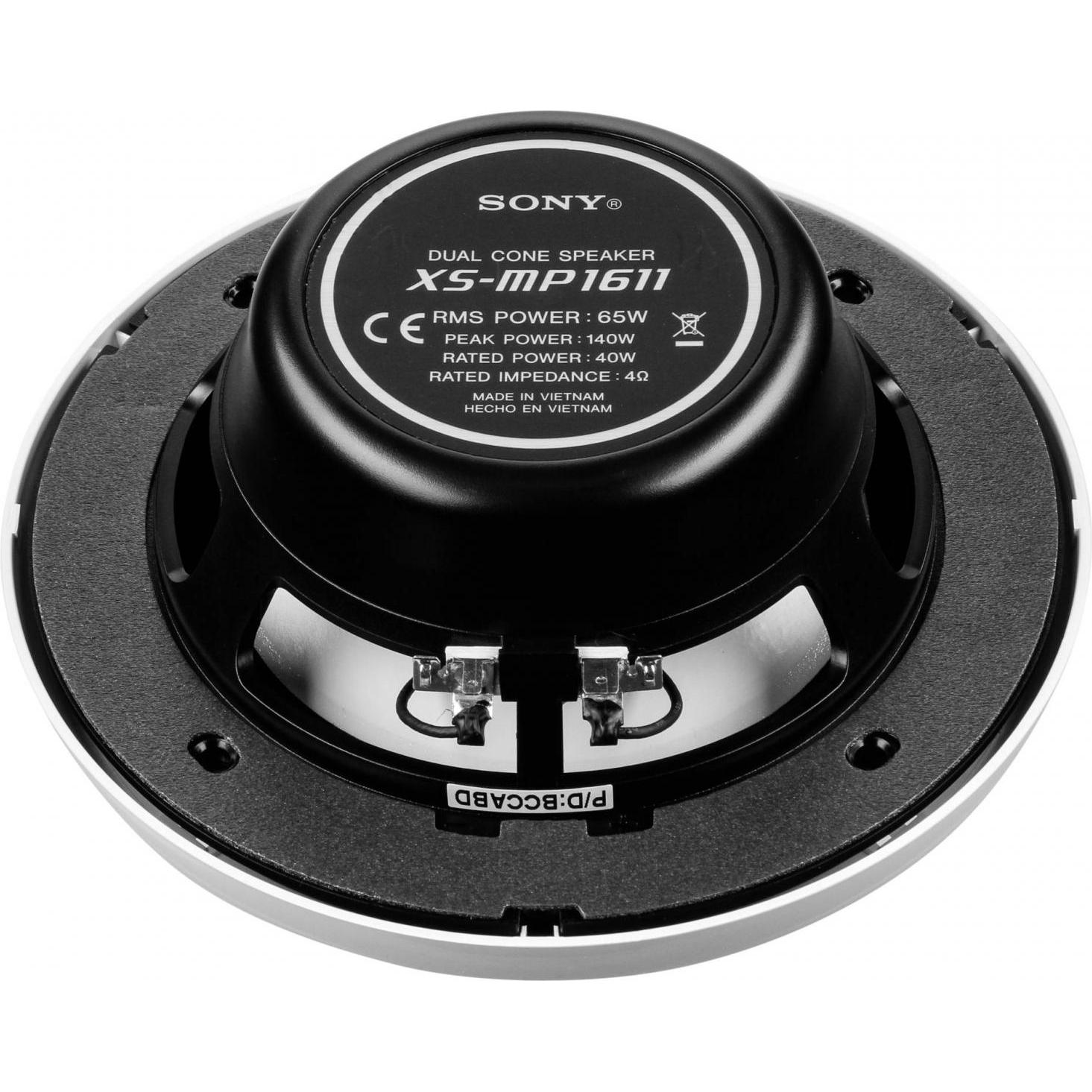 Thumbnail - Sony, Car HiFi Lautsprecher, XS-MP1611 Marine (140 W, 16 cm, 6 x 8")