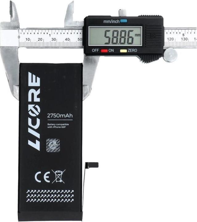 Actual product image Licore Battery battery for IPHONE 6S Plus 2750 mAh