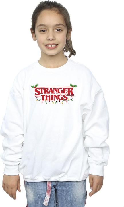 Produktbild Netflix Stranger Things Christmas Lights Sweatshirt Mädchen (152, 158)