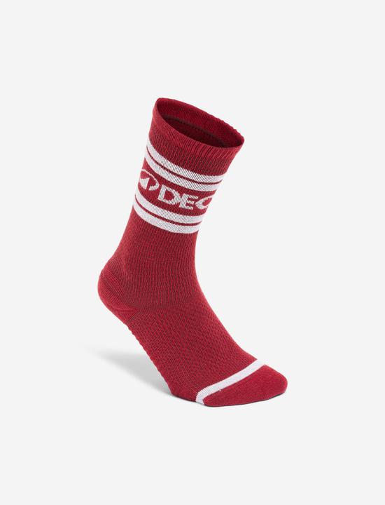 Produktbild Decathlon Socken Mid 2er-Pack - rot/weiss (35, 38)