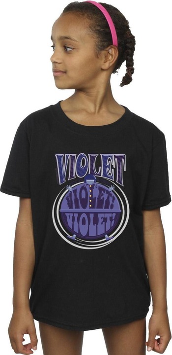 Immagine prodotto Willy Wonka & the Chocolate Factory Violet Turning Violet Maglietta Ragazze (116)