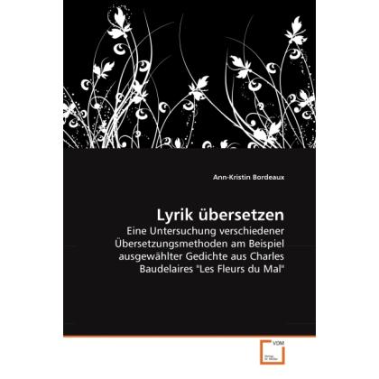 Lyrik übersetzen, Fachbücher