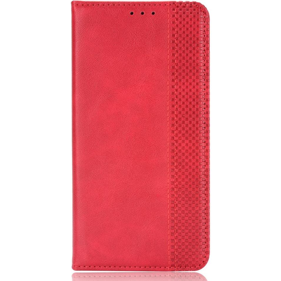 Cover-Discount Nokia C20 - Stand Flip Case Hülle rot (Nokia C20), Smartphone Hülle, Rot