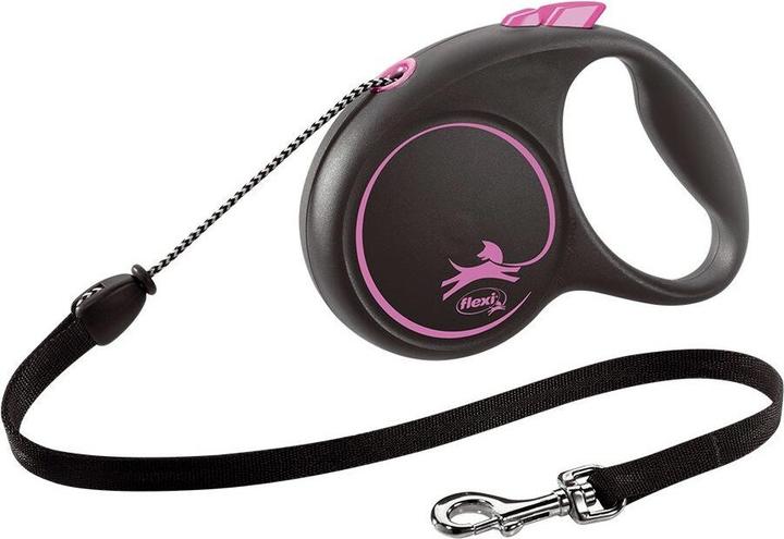Productafbeelding Flexi Zwart Design Touw (XS, Hond, Algemeen)