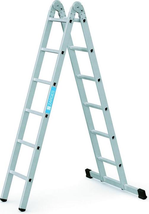 Actual product image Zarges Combimaster X - LM multi-purpose ladder 2 x 6 rungs (Multi-purpose ladder)