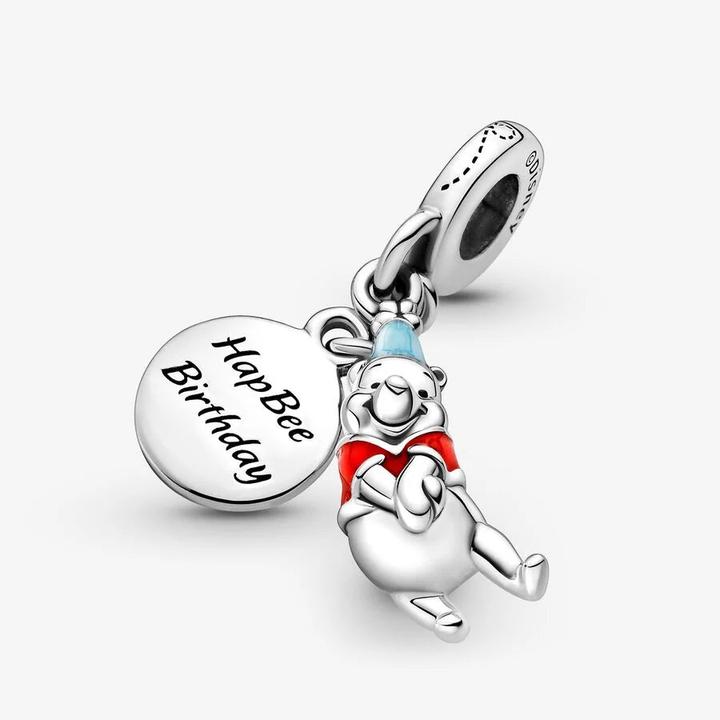 Produktbild Pandora Disney Winnie the Pooh Birthday Charm (Silber 925, Emaille)