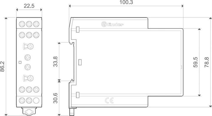 Produktbild Finder 83.02.0.240.0000 Zeitrelais Mu