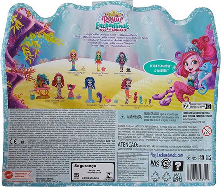 Produktbild Enchantimals Royal Pop-Seepferdchen-Familie